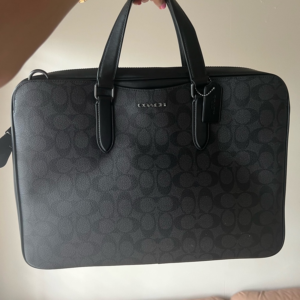 Black Coach Classic Briefcase
